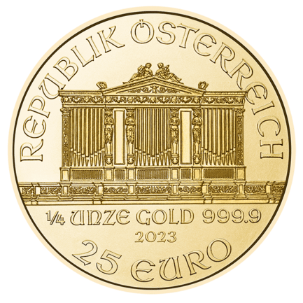 1/4 oz 2023 Gold Vienna Philharmonic