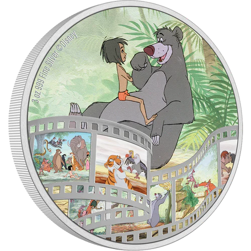 3 oz 2022 Niue Disney Cinema Masterpieces Jungle Book Silver Coin