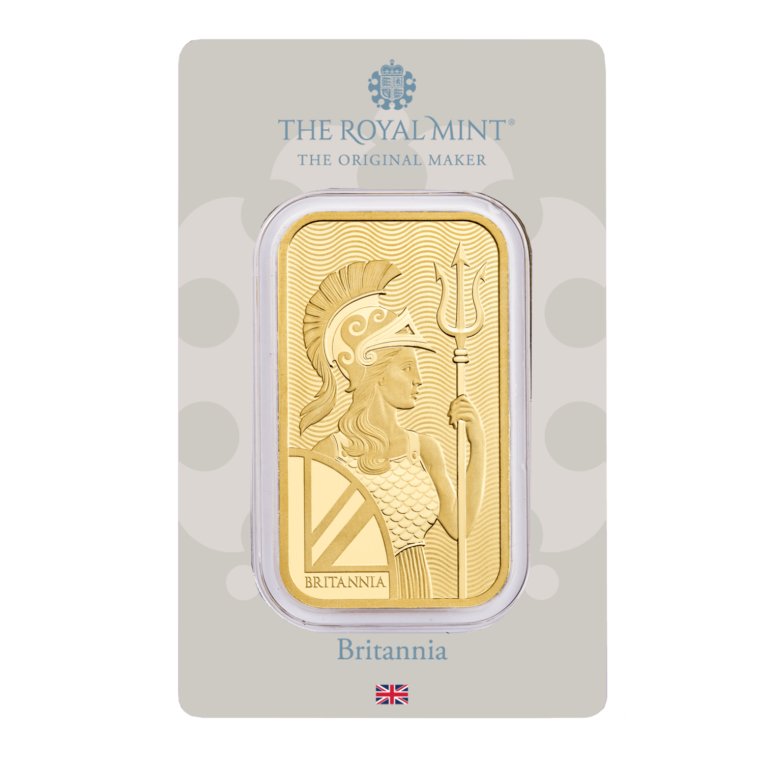 1 oz Minted Gold bar Britannia