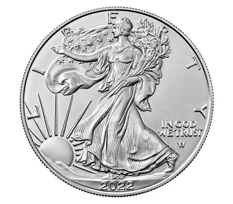 1 oz 2022 American Eagle Silver Coin