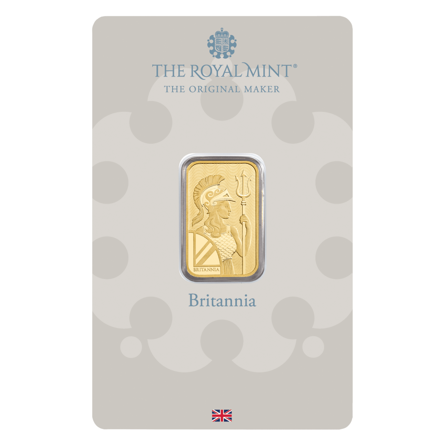 5 g Minted Gold bar Britannia