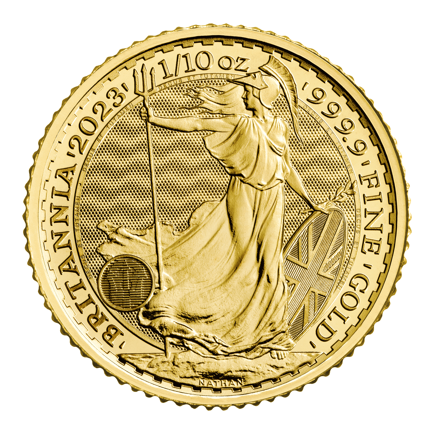 1/10 oz 2023 Great Britain Gold Britannia