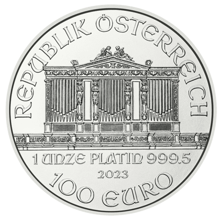 1 oz 2023 Platinum Vienna Philharmonic