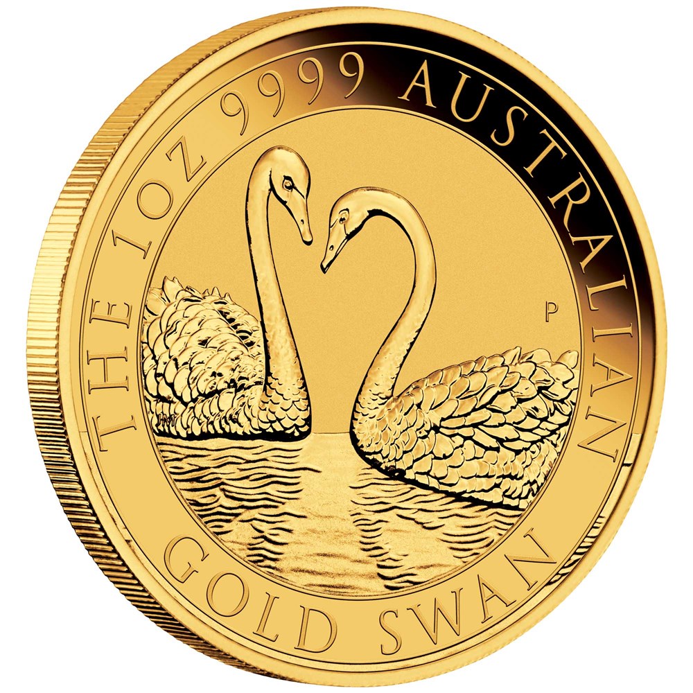 1 oz 2022 Australian Swan Gold Bullion Coin