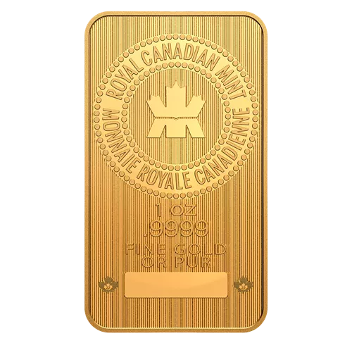 1 oz Gold Bar Canadian