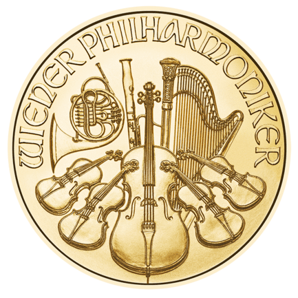 1 oz Gold Vienna Philharmonic (Random Year)