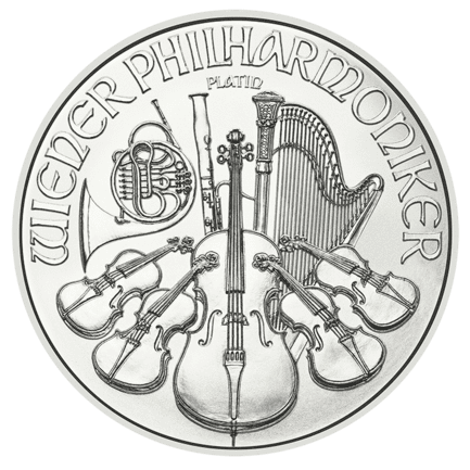 1 oz Platinum Vienna Philharmonic (Random Year)