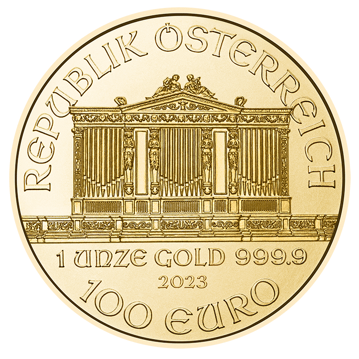 1 oz 2023 Gold Vienna Philharmonic