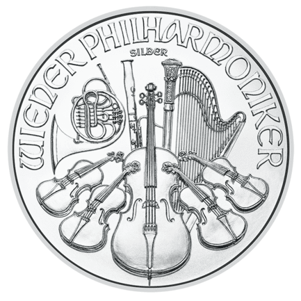 1 oz Silver Vienna Philharmonic (Random Year)